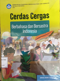 Image of Cerdas Cergas Berbahasa Indonesia Kelas XI
